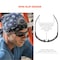 Ergodyne DAGR-AFAS, Safety Glasses, Anti-Scratch & Fog-Off+, Smoke Lens, Matte Black Frame Frame, Half-Frame DAGR-AFAS - alternate 9